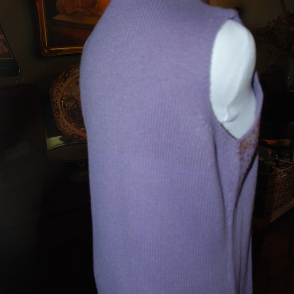 New Vintage Jane Seymour Sequined Sweater - Picture 4 of 5